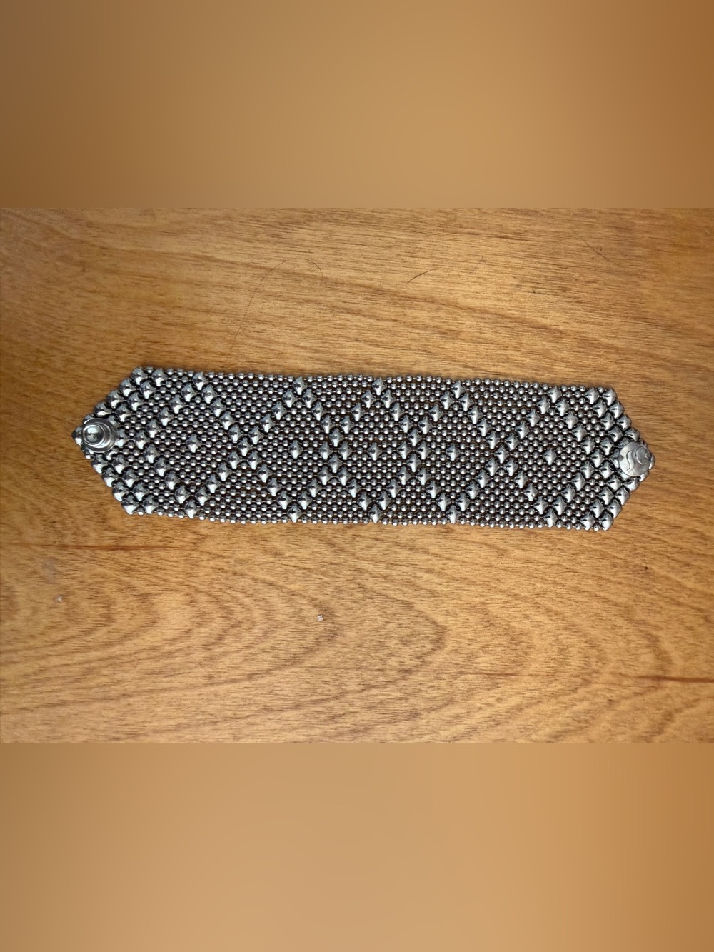 SG Liquid Metal bracelet stainless soft cuff 🖤